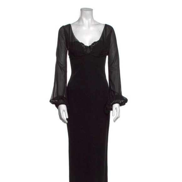 Dolce & Gabbana Dresses & Skirts - Dolce & Gabbana 2000s Collection Black Evening Gown Size M, 6/8, IT 44